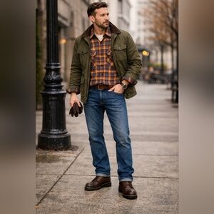 Double Red Hourse Vintage Longsleeve Size S